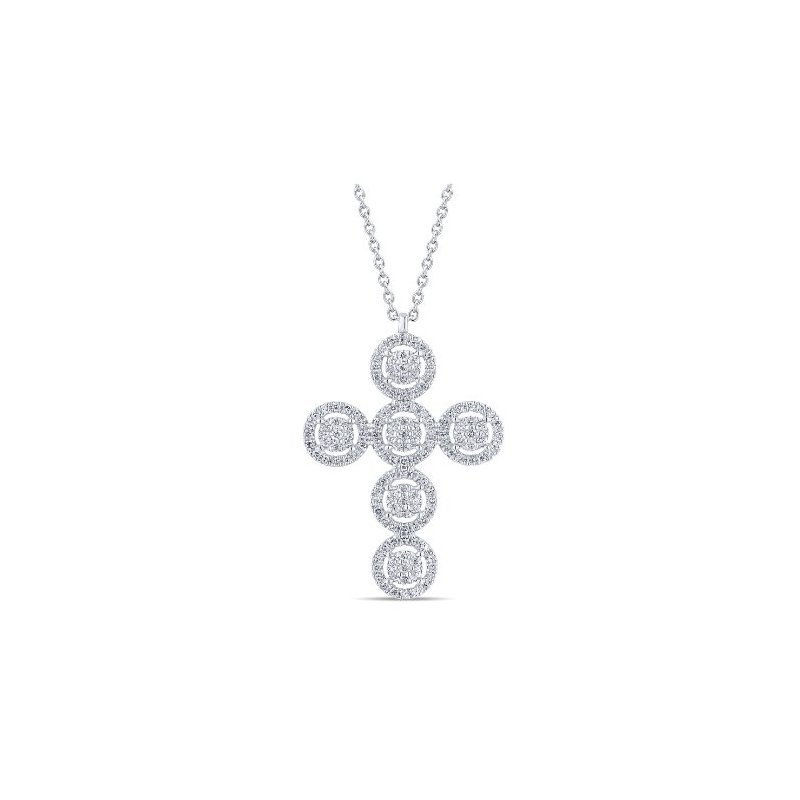 Bliss - Collierino In Oro Bianco - Diamante G - 0.41 Ct