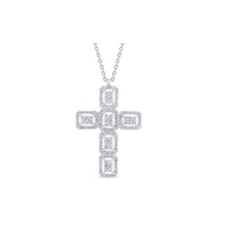 Bliss - Collierino In Oro Bianco - Diamante Rotondo