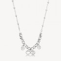 Brosway - Collana Chakra Simboli - Acciaio - Cristalli