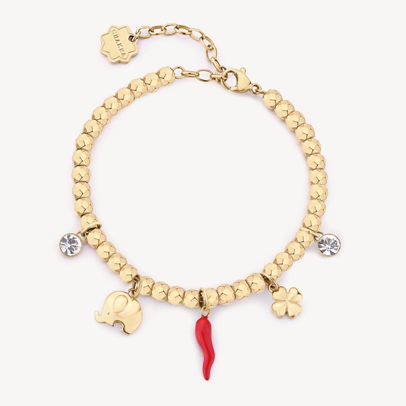 Brosway - Bracciale Chakra Portafortuna - Acciaio - Oro