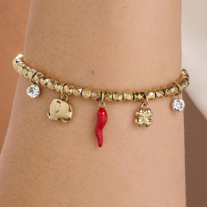 Brosway - Bracciale Chakra Portafortuna - Acciaio - Oro