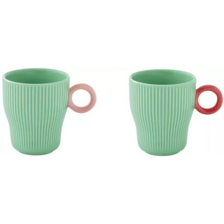 Easy Life - Set 2 Mug Twist & Match - Acquamarina-Rosa