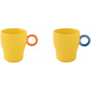 Easy Life - Set 2 Mug 300 Ml - Twist & Match Yellow