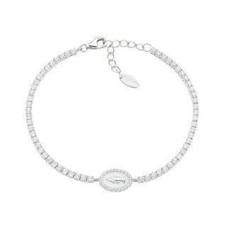 Amen - Bracciale Tennis - Zirconi Bianchi - Donna