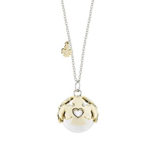 Amen - Collana Chiama Angeli - Acciaio - Dorato/Rodio