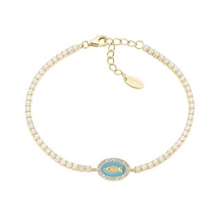 Amen - Bracciale Tennis - Zirconi Bianchi - Donna