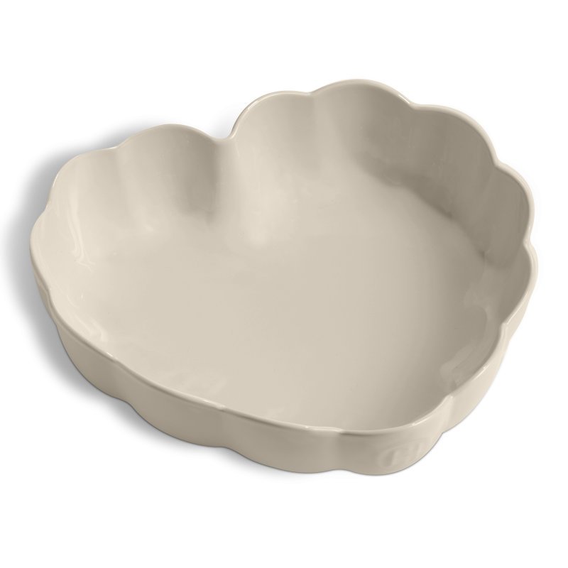 Emile Henry - Stampo Cuore - Teglia In Ceramica - 2L