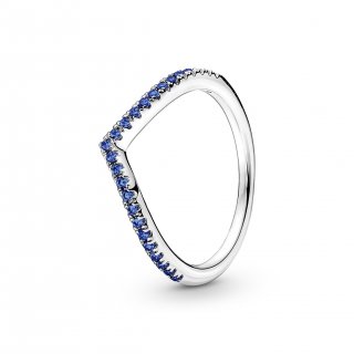 Anello Desiderio Scintillante Blu