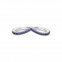 Anello Desiderio Scintillante Blu
