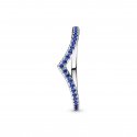 Anello Desiderio Scintillante Blu