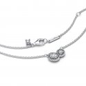 Collana Doppia Pietra Luminosa