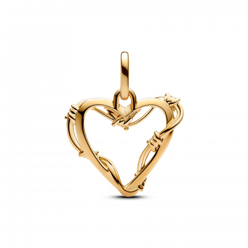 Charm Medallion Wire Heart Pandora ME