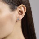 Mabina - Orecchini A Lobo - Multicolor Rosa - Zirconi