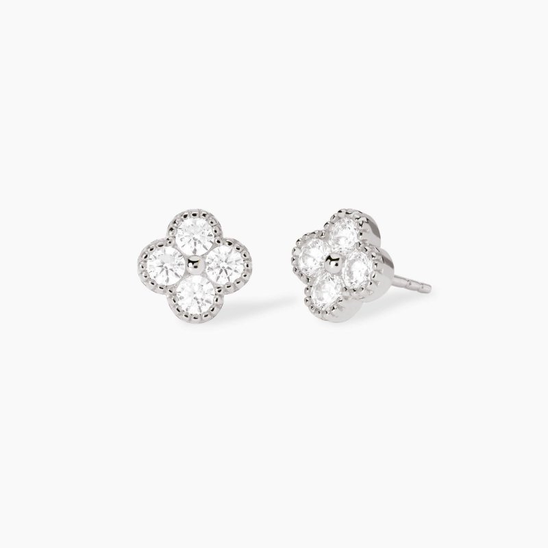 Mabina - Orecchini Jasmine - Argento - Zirconi