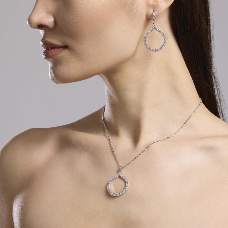Mabina - Orecchini Penelope - Argento - Zirconi