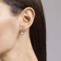 Mabina - Orecchini Infinito - Zirconi E Perle Coltivate