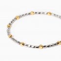 Mabina - Bracciale Regolabile - Argento - Oro 18K