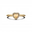 Anello Cuore e Pavè da incidere