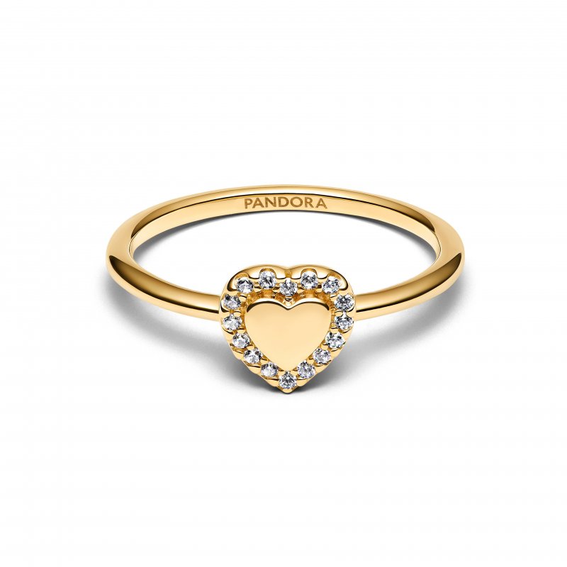 Anello Cuore e Pavè da incidere