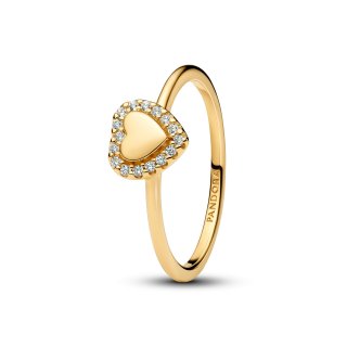 Anello Cuore e Pavè da incidere