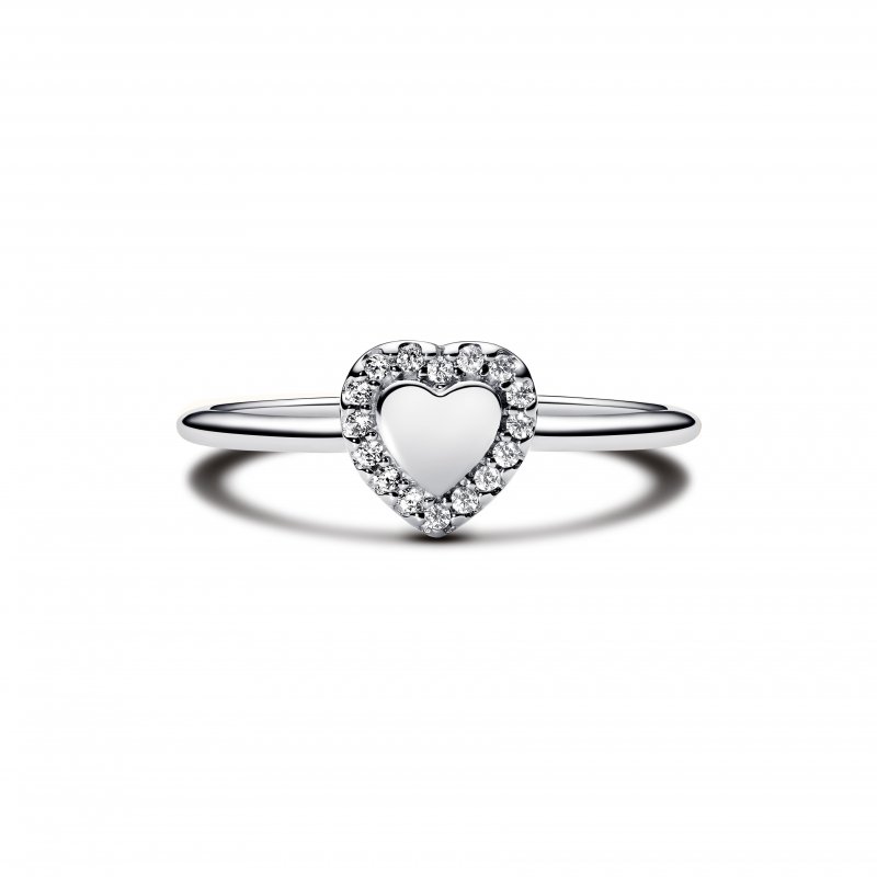 Anello Cuore e Pavè da incidere
