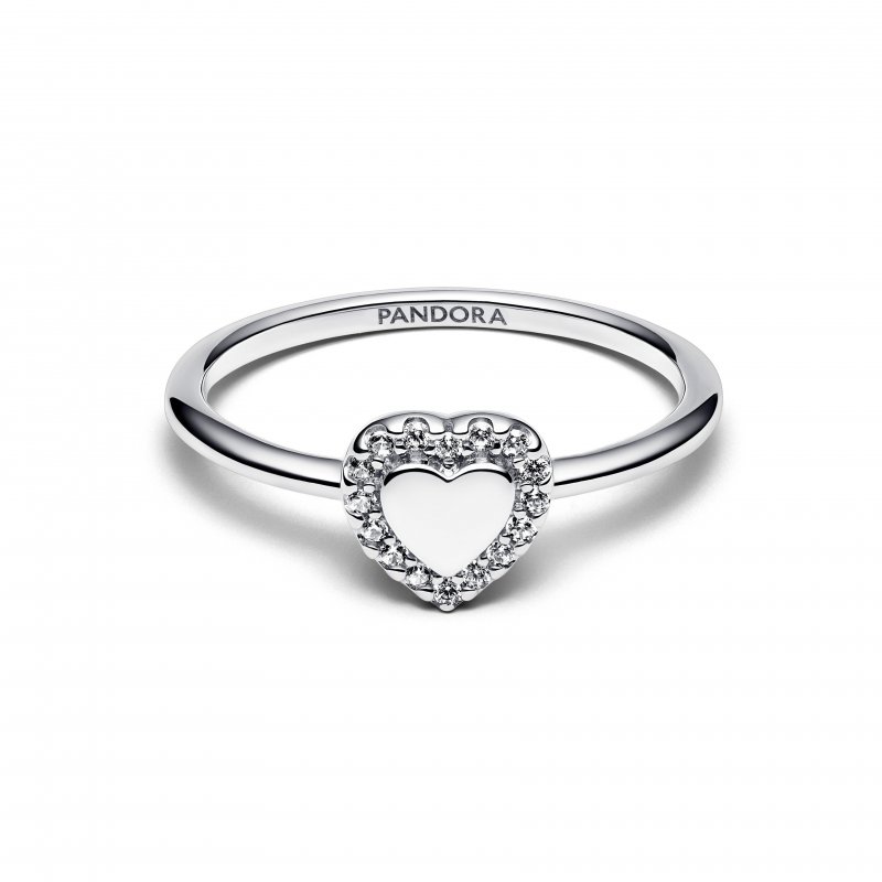 Anello Cuore e Pavè da incidere
