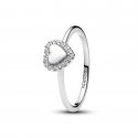 Anello Cuore e Pavè da incidere