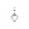 Charm Pendente Doppio Cuore Nessuna come Te