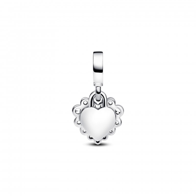 Charm Pendente Doppio Cuore Nessuna come Te