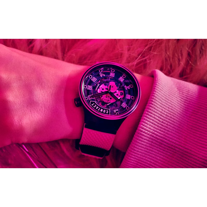 Swatch - Touchdown - Silicone - Nero