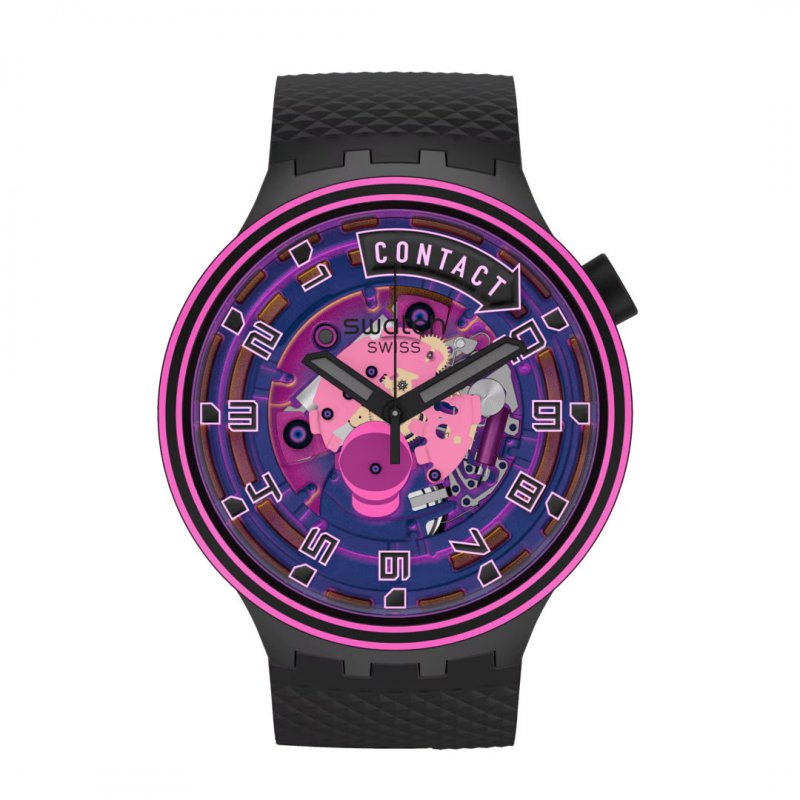 Swatch - Touchdown - Silicone - Nero