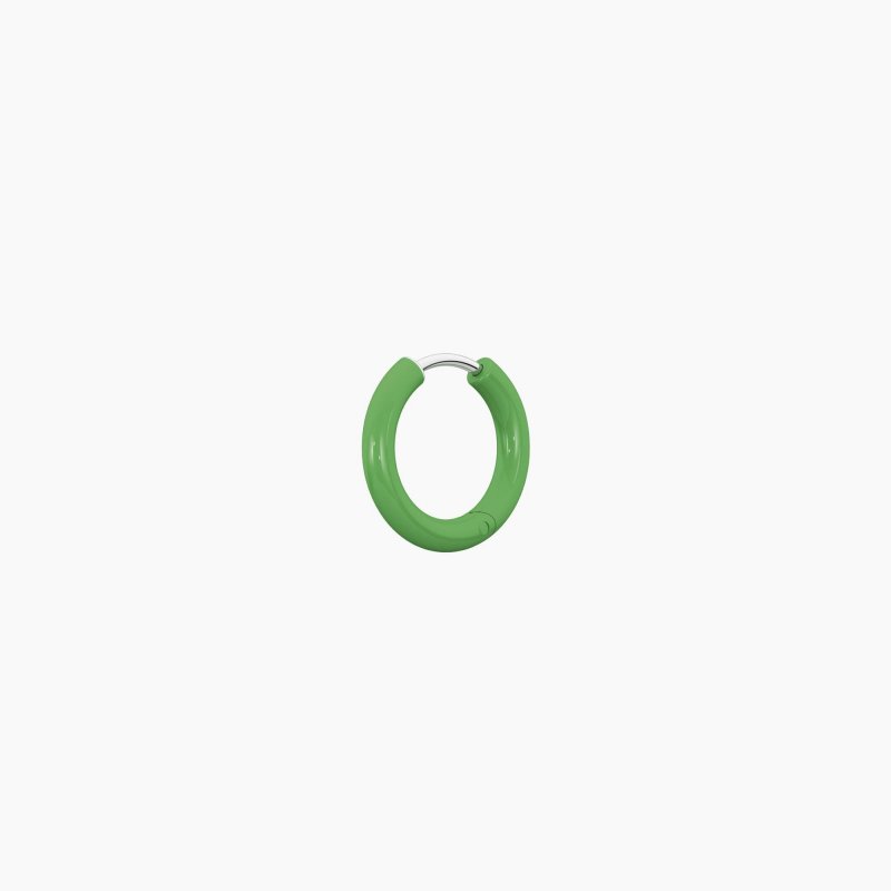 Kidult - Orecchino Componibile Verde - Acciaio Smaltato