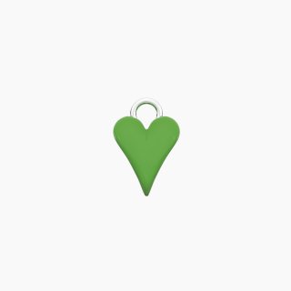 Kidult - Ciondolo Cuore Verde - Acciaio Smaltato