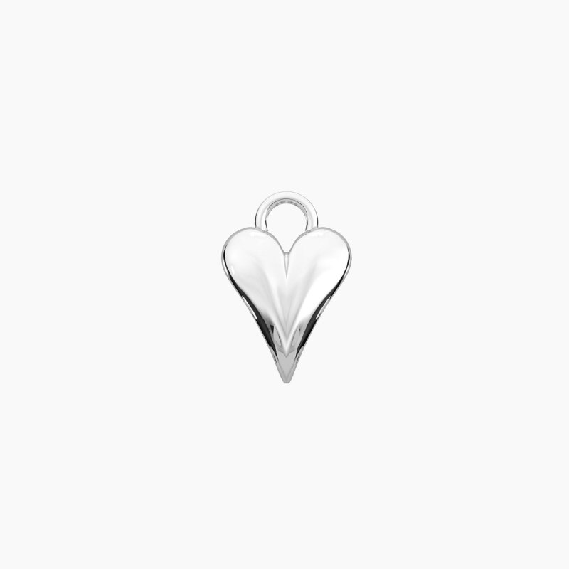 Kidult - Ciondolo Cuore - Acciaio - 11X13 Mm