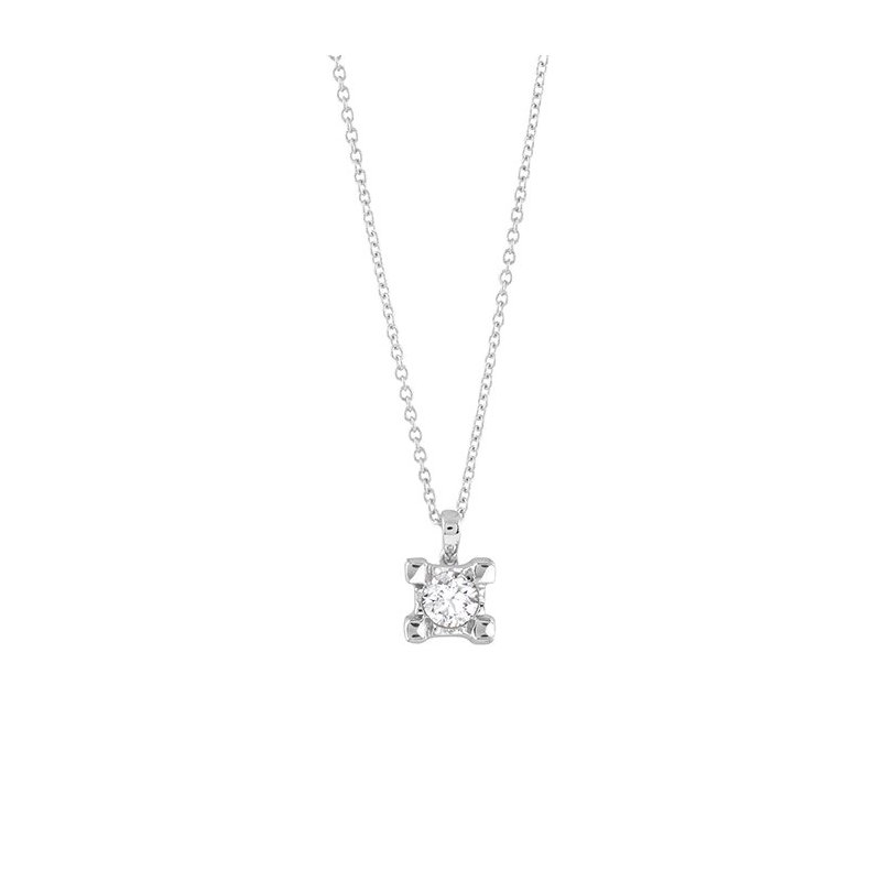 Salvini - Collierino Aria - Oro Bianco - Diamante