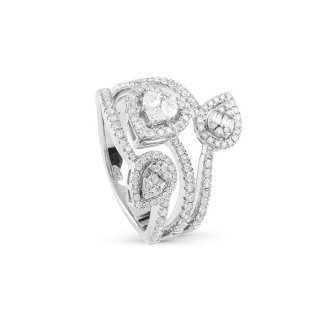 Salvini - Anello Magia S - Oro Bianco - Diamante