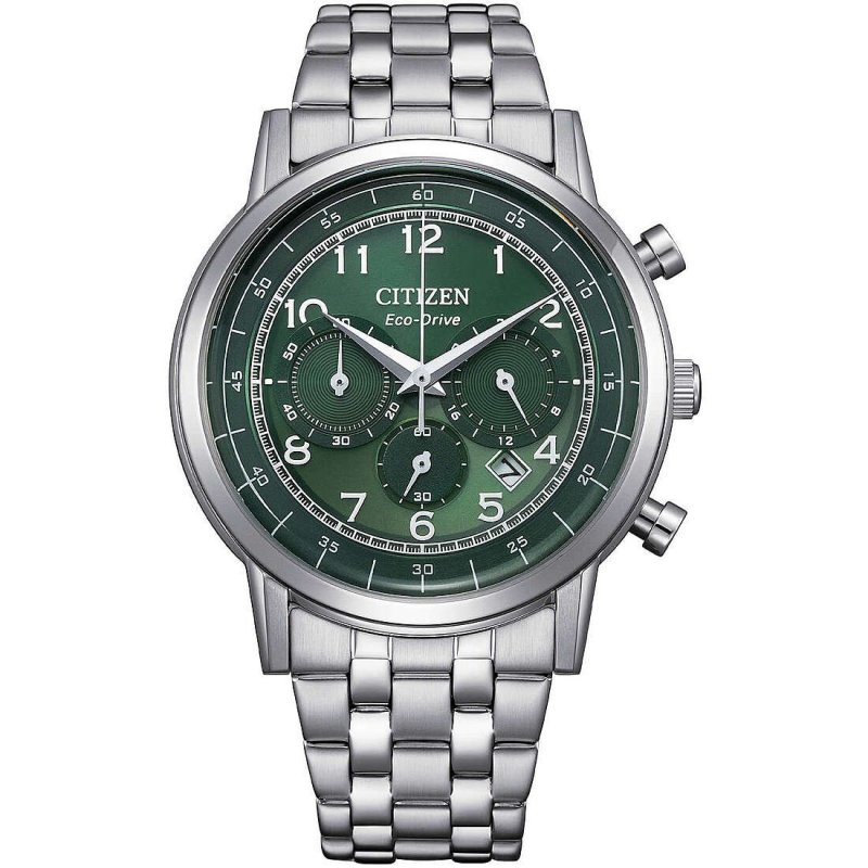 Citizen - Orologio Cronografo Uomo - Verde - Acciaio