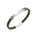 Breil Tribe - Bracciale Light Cuff - Acciaio Satinato - Verde
