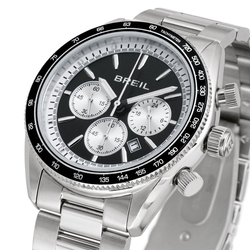 Breil Tribe - Vanguard Chrono Gent - Cronografo Uomo - Nero