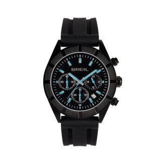 Breil Tribe - B 12 H Chrono Gent 42 Mm - Silicone Nero