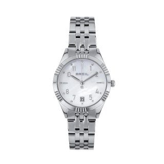 Breil Tribe - Stand Out Solo Tempo Lady - Acciaio - Bianco