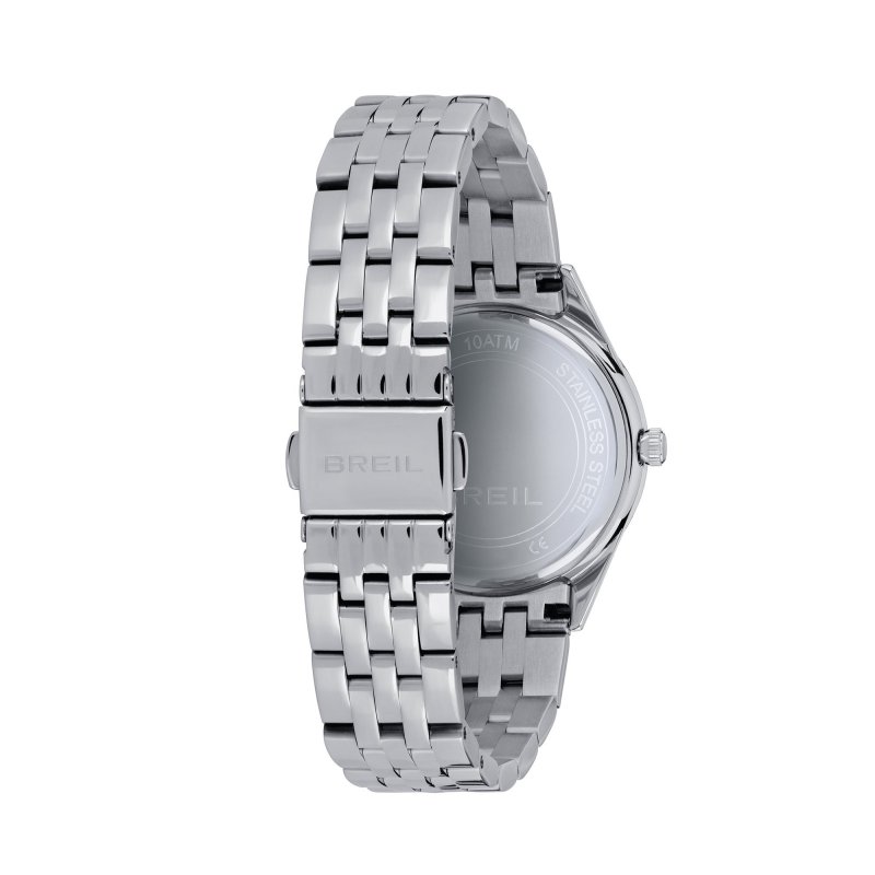 Breil Tribe - Stand Out Solo Tempo Lady - Acciaio - Bianco