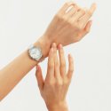 Breil Tribe - Stand Out Solo Tempo Lady - Acciaio - Bianco