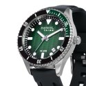 Breil Tribe - Overhand Solo Tempo - Silicone Nero - Verde