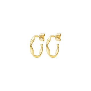 Breil Tribe - Orecchini Alchemy Ip Gold - Acciaio Oro