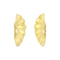 Breil Tribe - Orecchino Plisse' Ip Gold - Acciaio - Oro