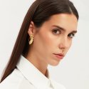 Breil Tribe - Orecchino Plisse' Ip Gold - Acciaio - Oro