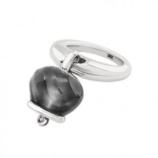 Chantecler - Anello Et Voilà Campanelle - Argento - Nero