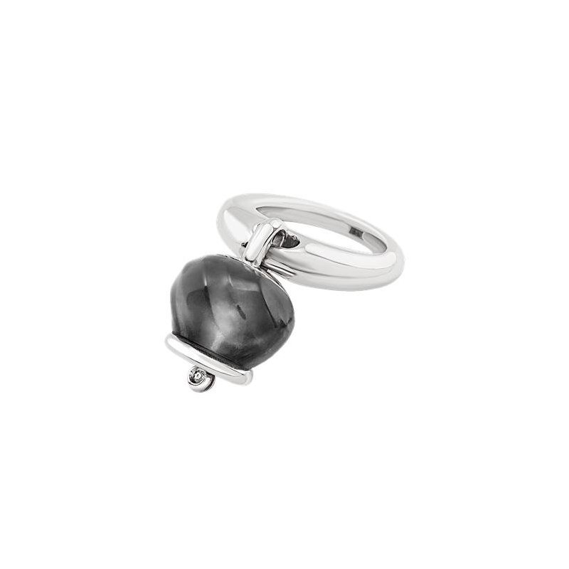 Chantecler - Anello Et Voilà Campanelle - Argento - Nero