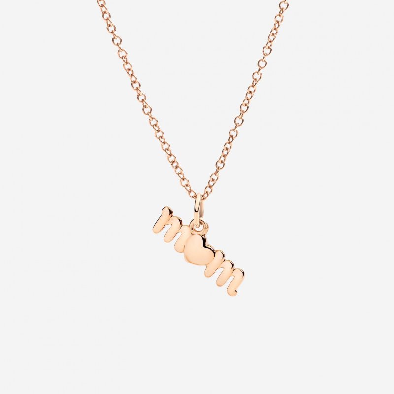 Dodo - Ciondolo Mom - Oro Rosa 9K